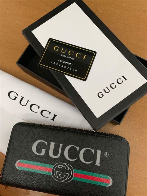 controllato gucci wallet|how to authenticate gucci wallet.